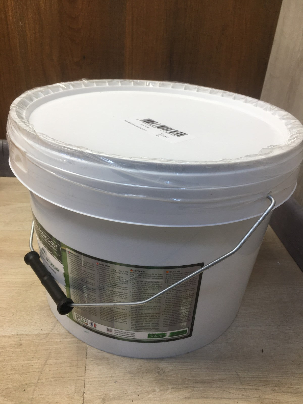 BOX DECO COULEURS Naturfarbe für Innen- und Außenbereich braun matt, 10L, I37367
