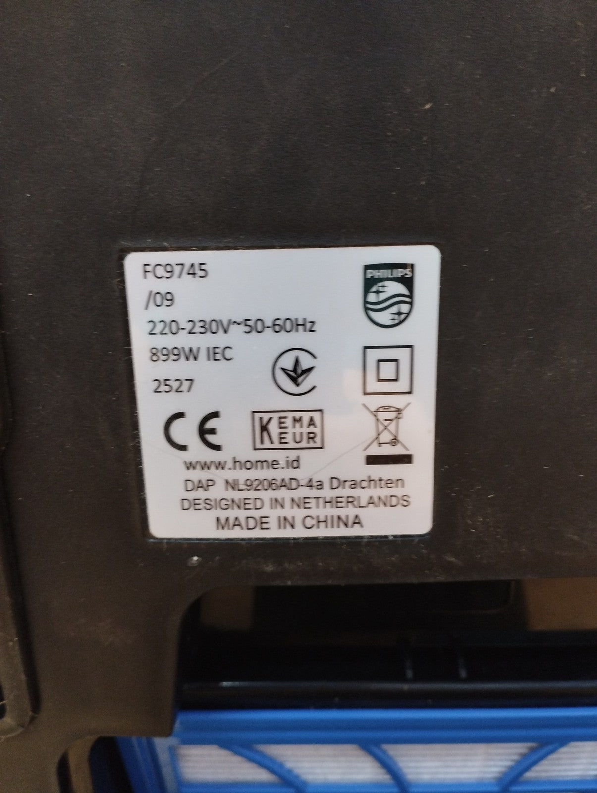 PHILIPS PowerPro Expert Beutelloser Staubsauger FC9745/09, 900W, I39446