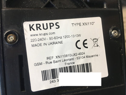 Krups XN110 Kapselmaschine Essenza Mini schwarz, I39000