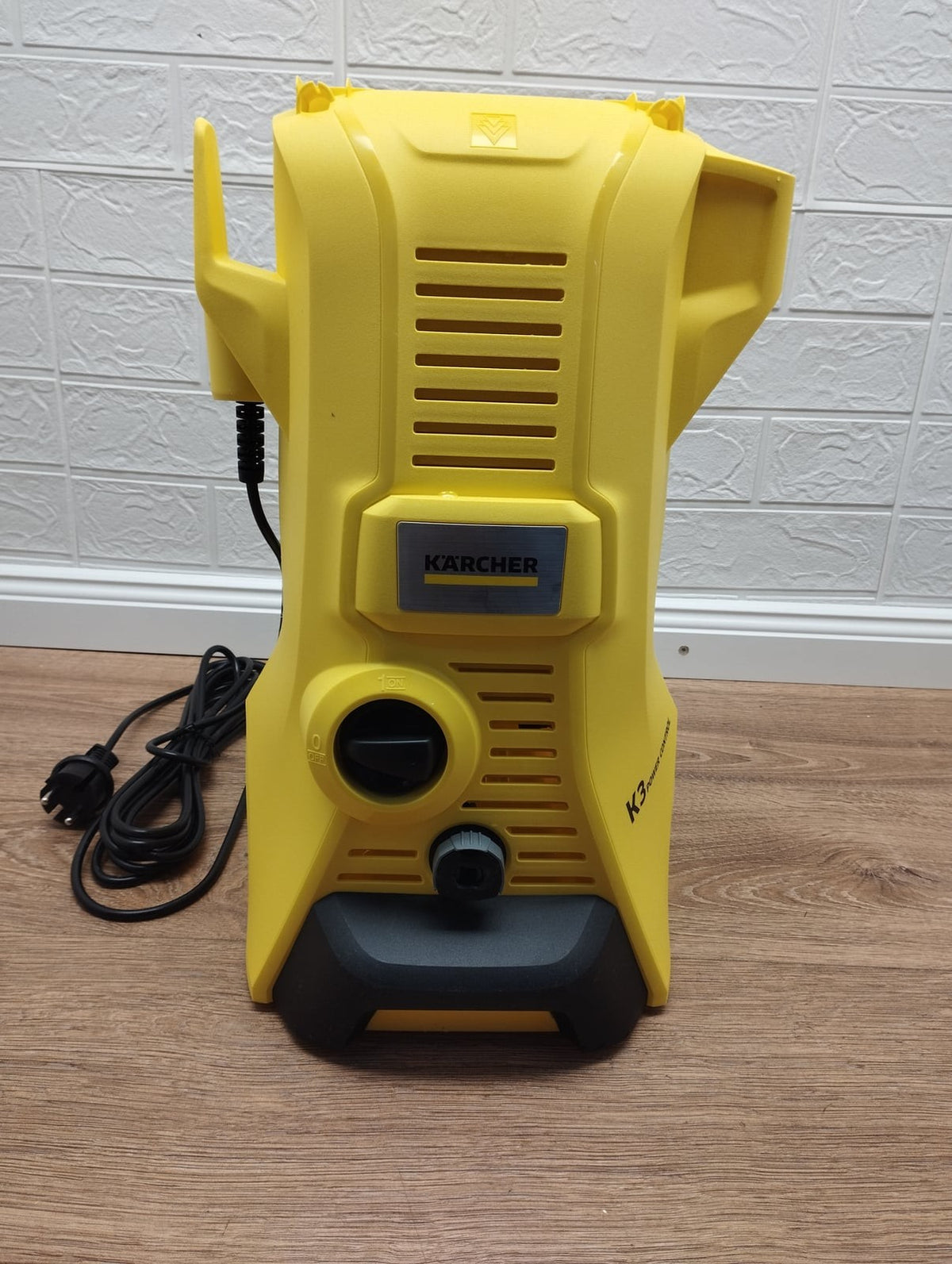 Kärcher K3 Power Control Hochdruckreiniger 1.676-100.0 mit Dreckfräser gelb