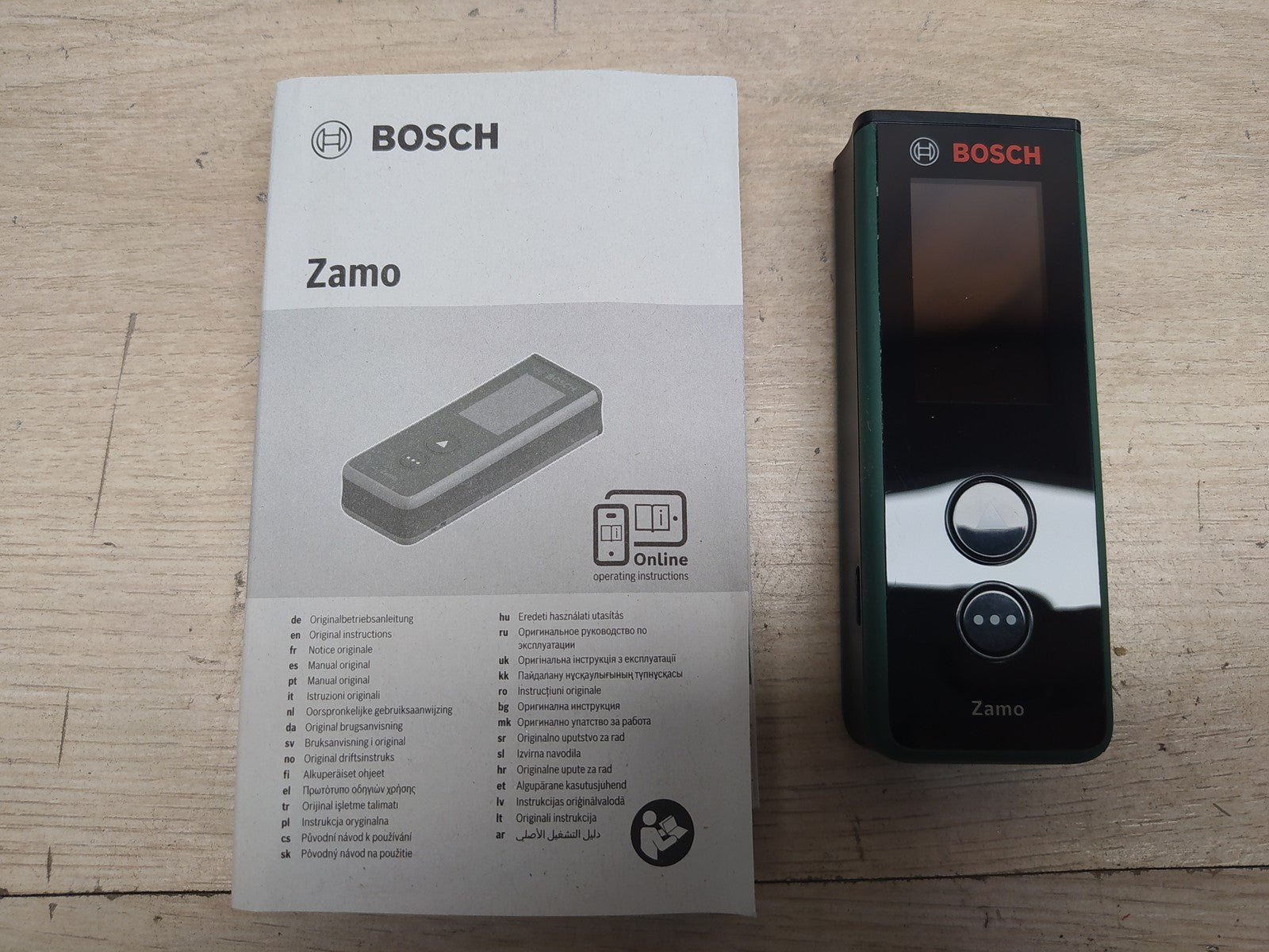 Bosch Laser-Entfernungsmesser Zamo, I38699