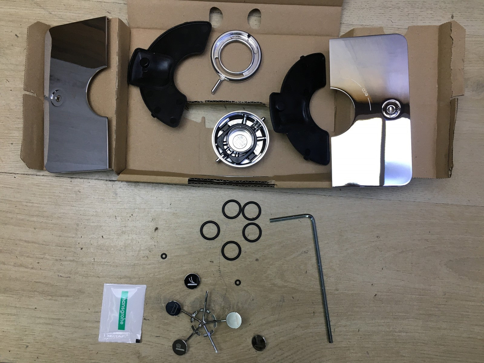 hansgrohe ShowerSelect Comfort Q Thermostat 15583000, Unterputz, I35150