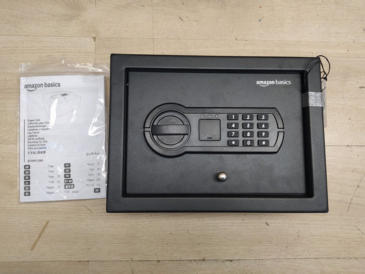Amazon Basics DS-110SAM Safe für die Schreibtischschublade, I38667