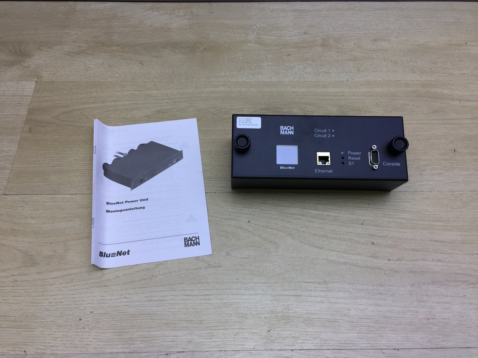 Bachmann BlueNet Power Unit Base 2HE System 329.9010, I25323