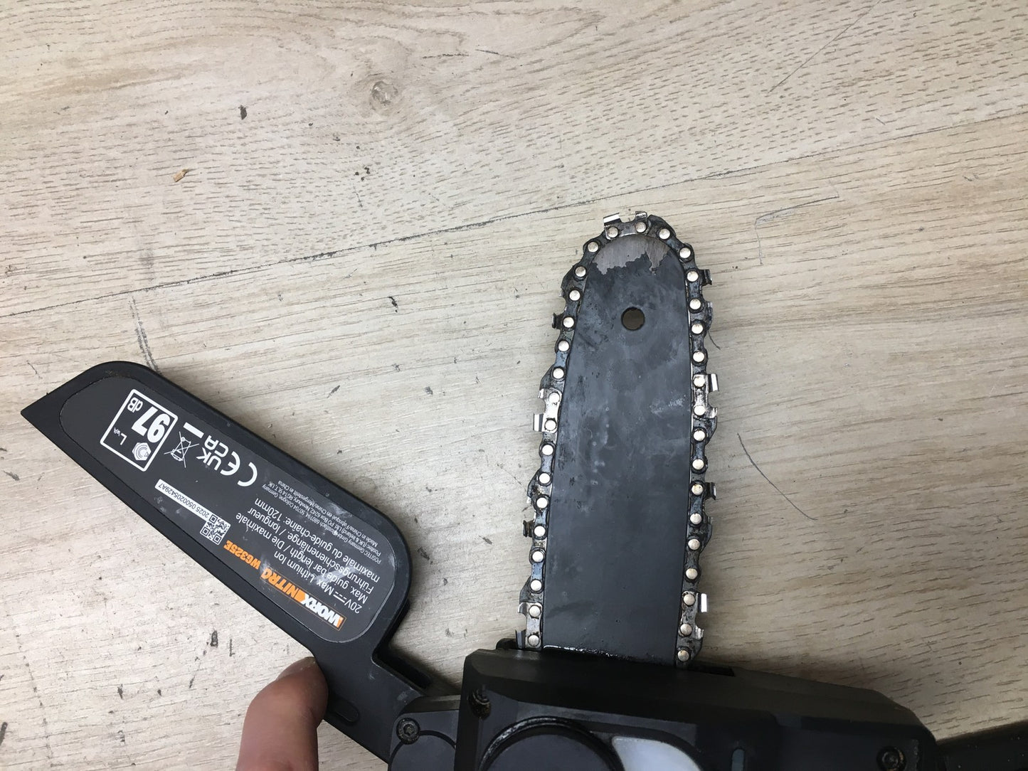WORX WG325E NITRO Profi Akku-Kettensäge 20V, I37148