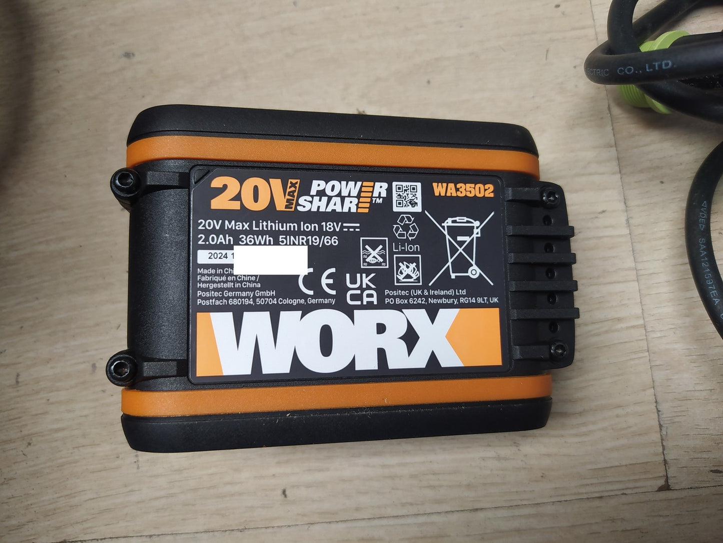WORX Landroid Vision S250 Mähroboter ohne Begrenzungskabel WR202E, I37841