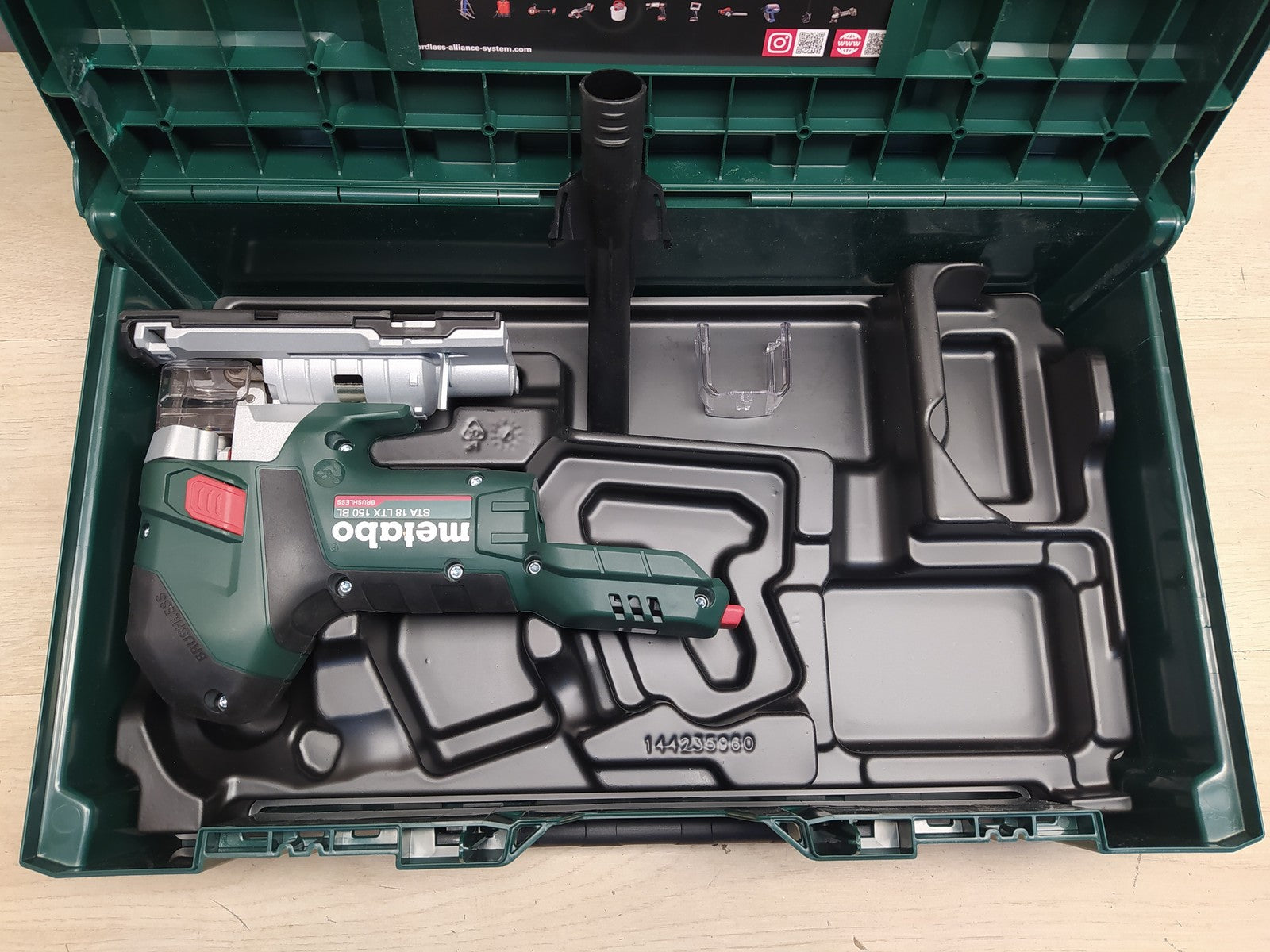 Metabo Akku-Stichsäge STA 18 LTX 150 BL SOLO, 18 V, 150 mm, I37624