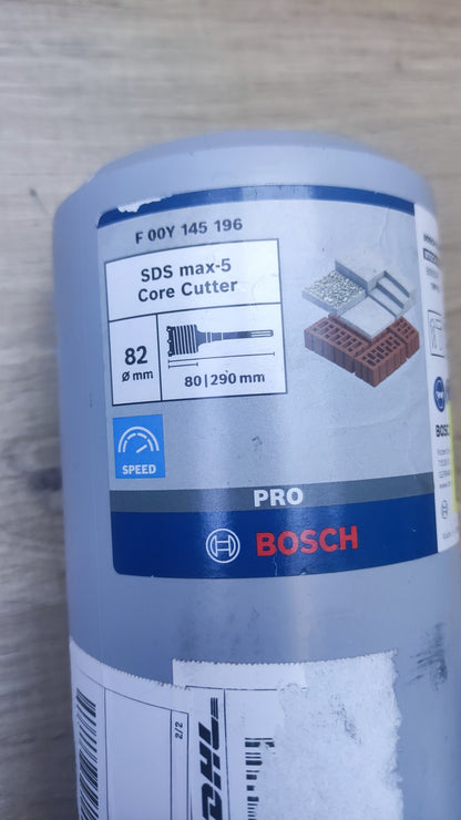 Bosch F00Y145196 Hohl-Bohrkrone SDS-max-5 Core Cutter Ø 82 mm, I38191