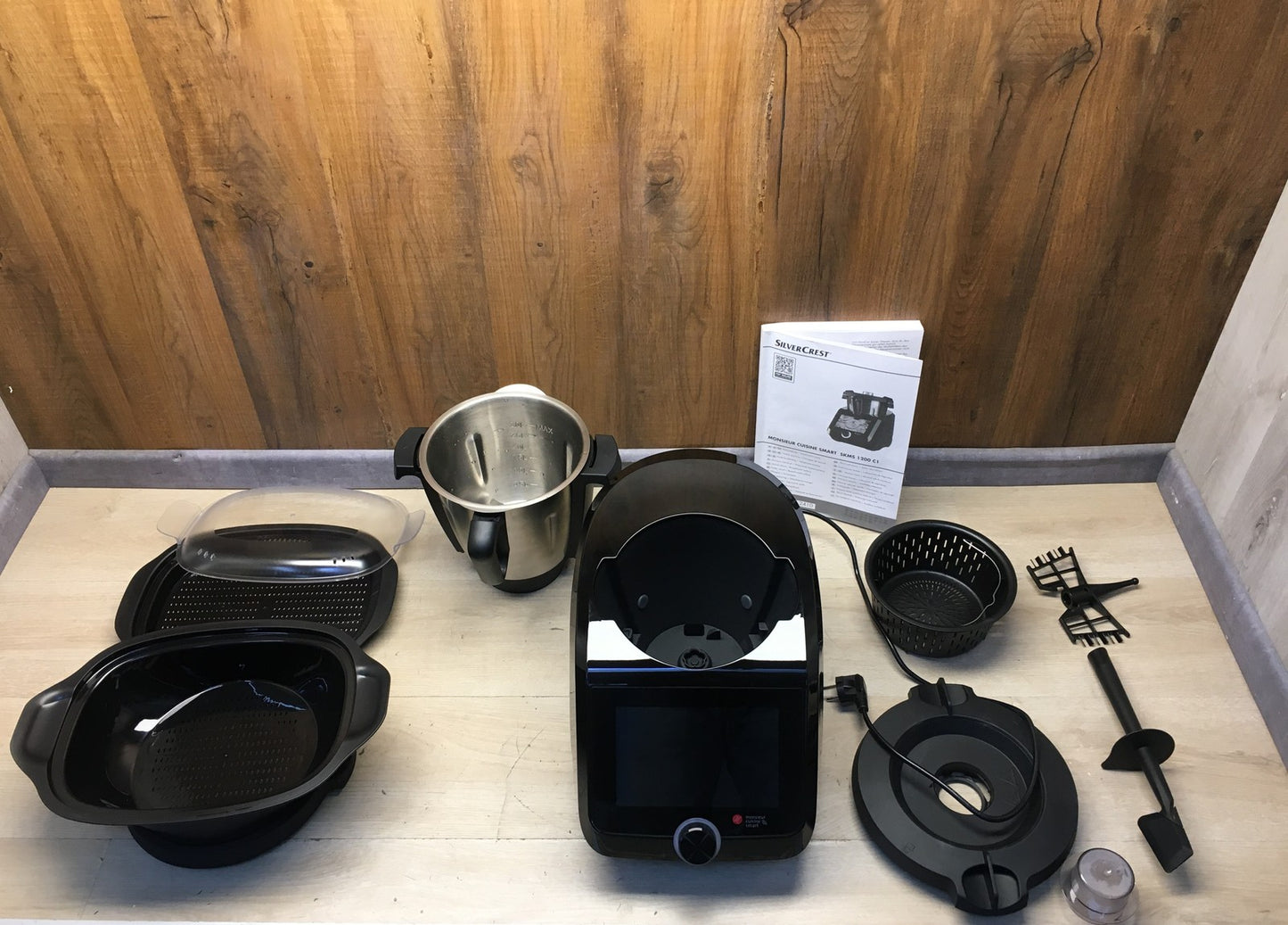 Silvercrest Monsieur Cuisine Smart Küchenmaschine SKMS 1200 C1, 1200 W, I37809
