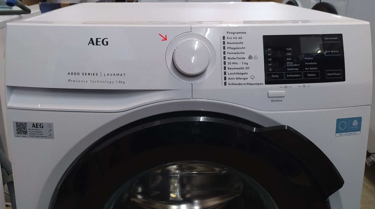 AEG Frontlader Waschmaschiene L6AMZ48FL 8 Kg I34813