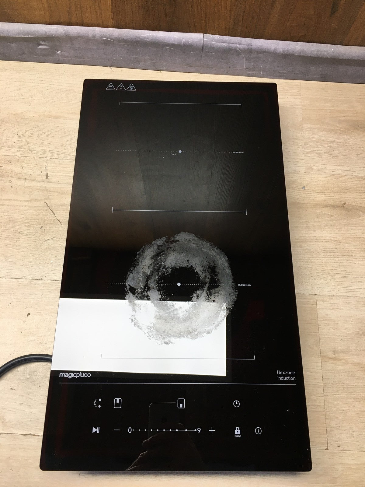 magicplux IC2S Induktionskochfeld 29cm, Einbau, 2 Platten, I36055