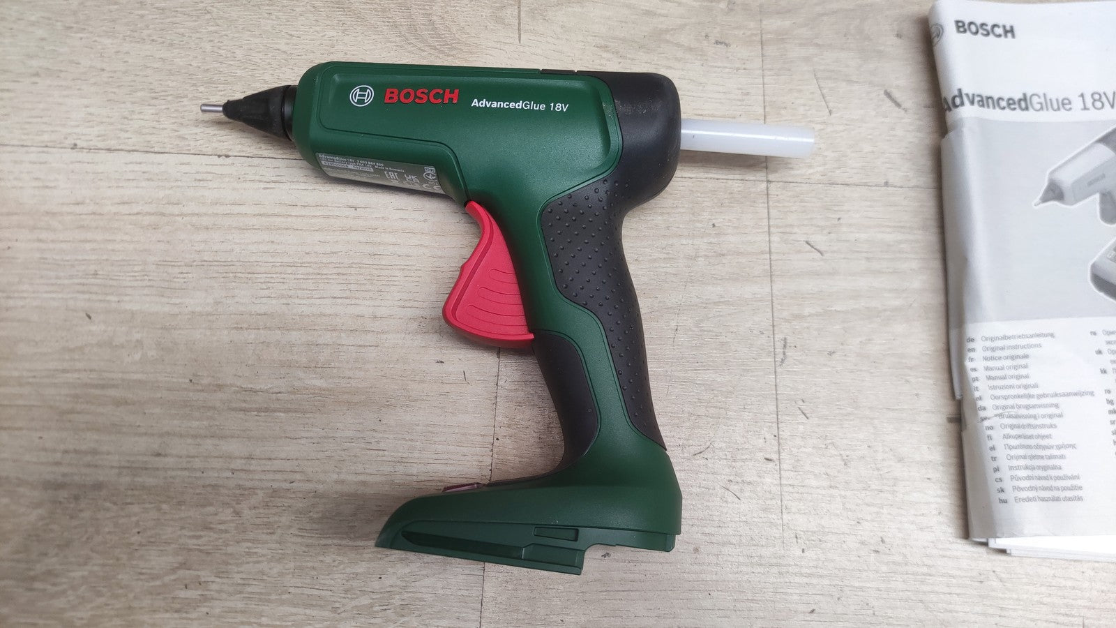 Bosch Akku-Klebepistole AdvancedGlue 18V Solo, I38242