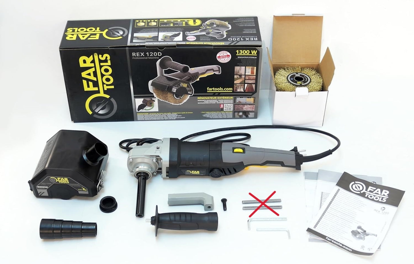 Fartools REX 120D Schleifmaschine (115027), 1300 W, I39784