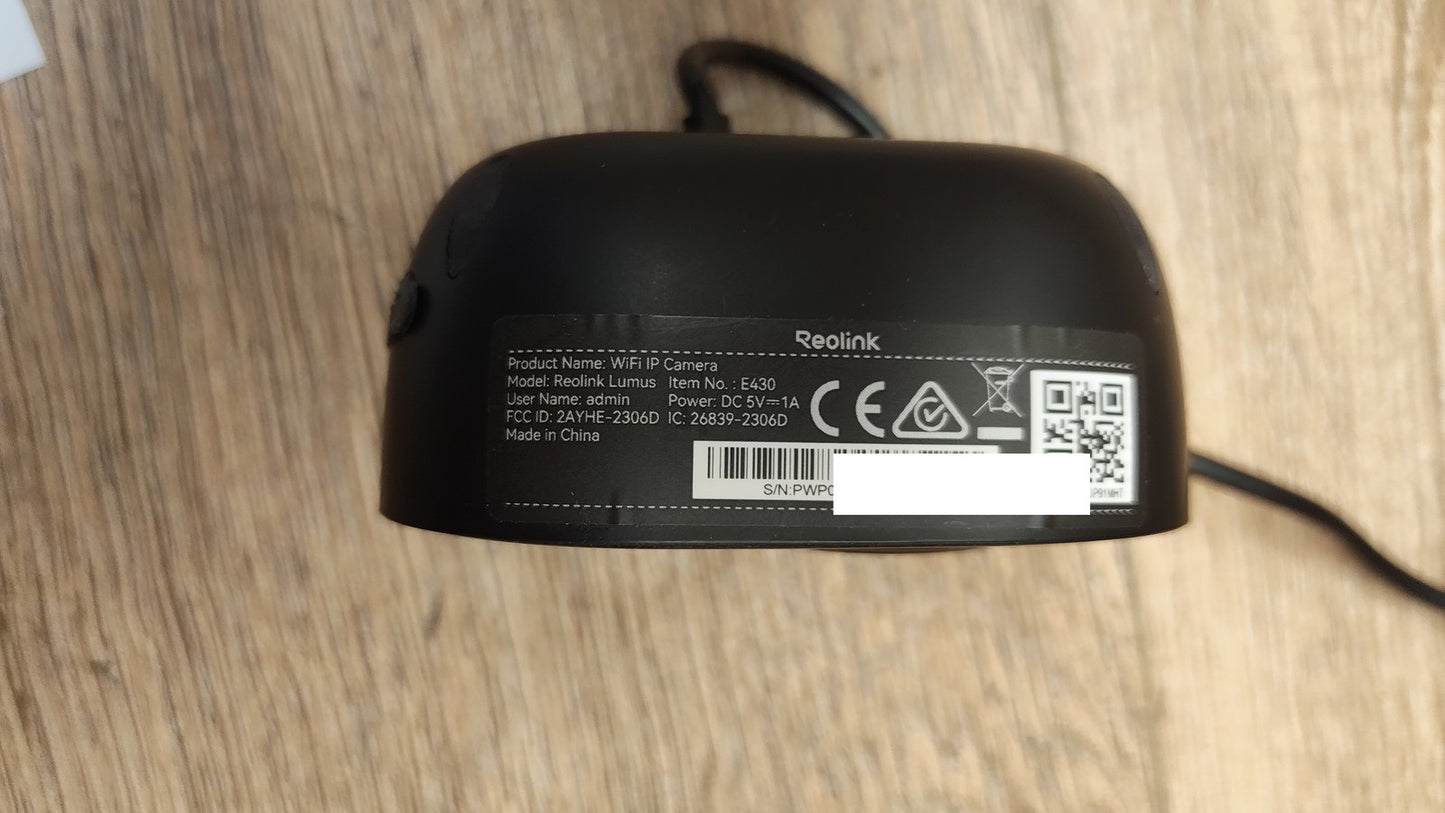 Reolink Lumus Überwachungskamera E430, schwarz, I40035