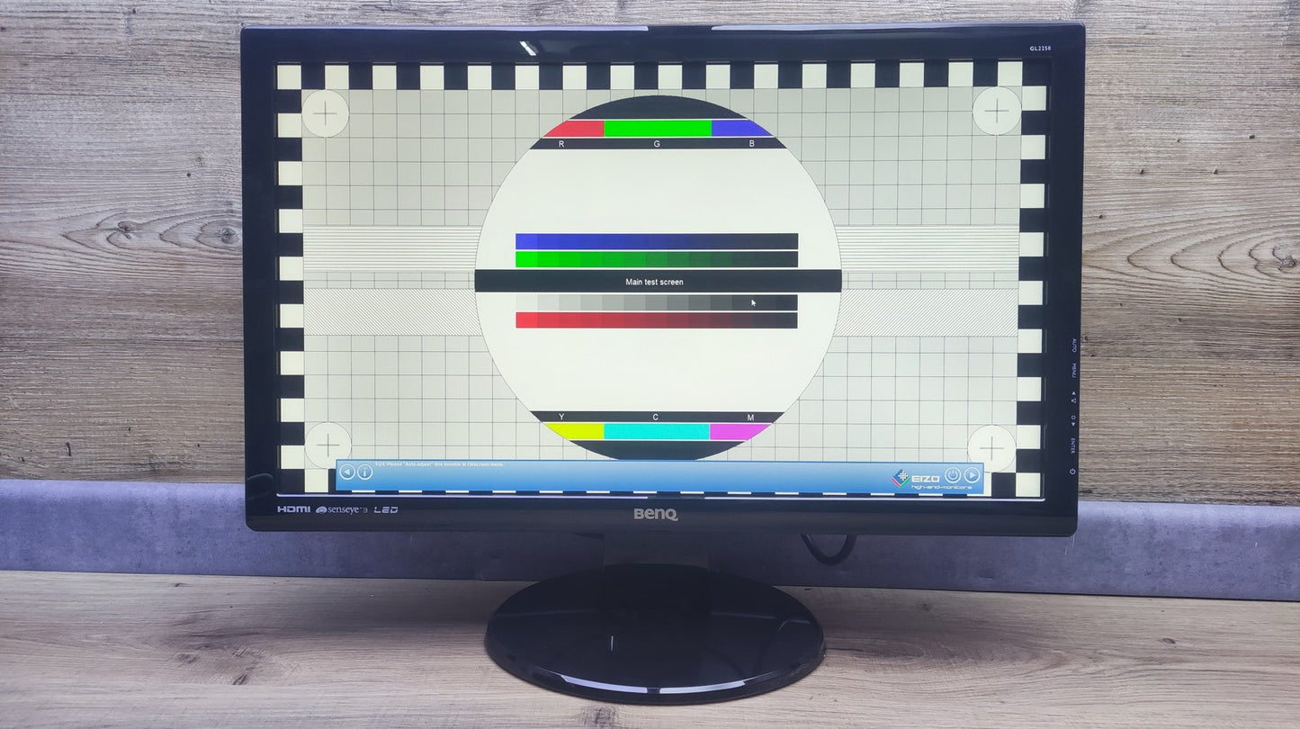 BenQ GL2250HM Monitor 21.5" FHD 1920x1080 VGA DVI HDMI 2ms Lautsprecher Eye Care