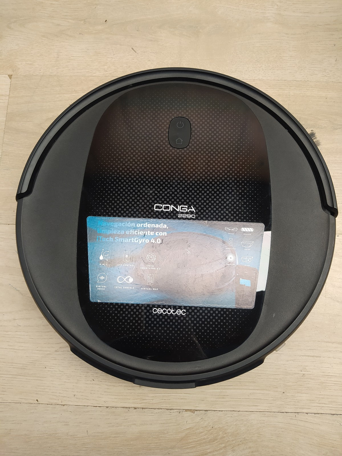 Cecotec Conga 2290 Ultra Saugroboter mit Wischfunktion (05661), I36508