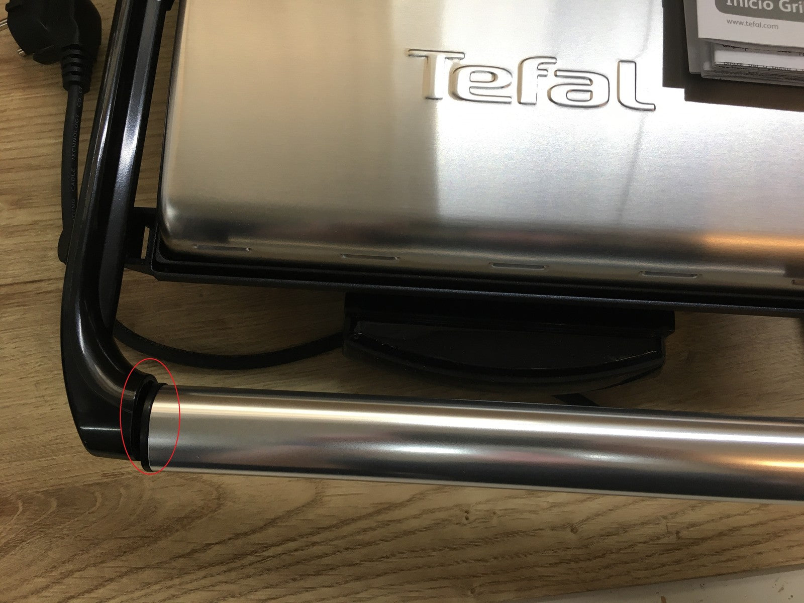 Tefal Kontaktgrill Inicio GC241D, Elektrogrill/Sandwichtoaster, I39217