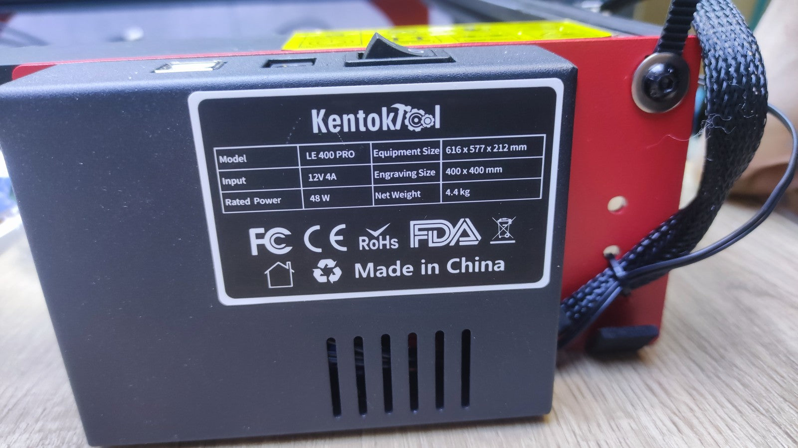 KENTOKTOOL LE400PRO Laser Graviermaschine, 50W, I36564