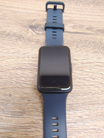 HUAWEI Watch Fit Smartwatch (STA-B39), Berry Black, I39227