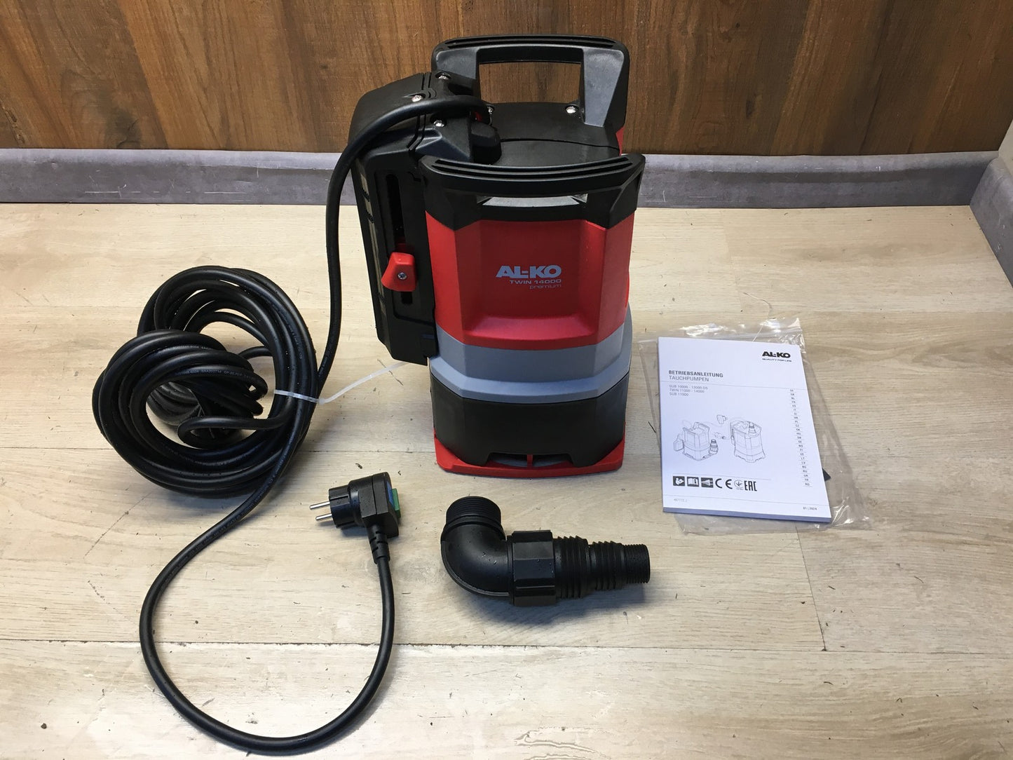 AL-KO Kombitauchpumpe TWIN 14000, 1000 W, 15.000 l/h, I37198