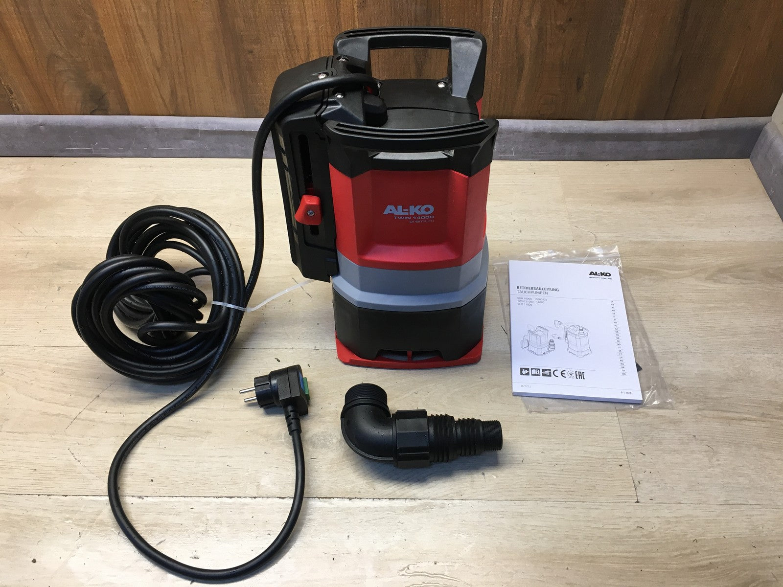 AL-KO Kombitauchpumpe TWIN 14000, 1000 W, 15.000 l/h, I37198
