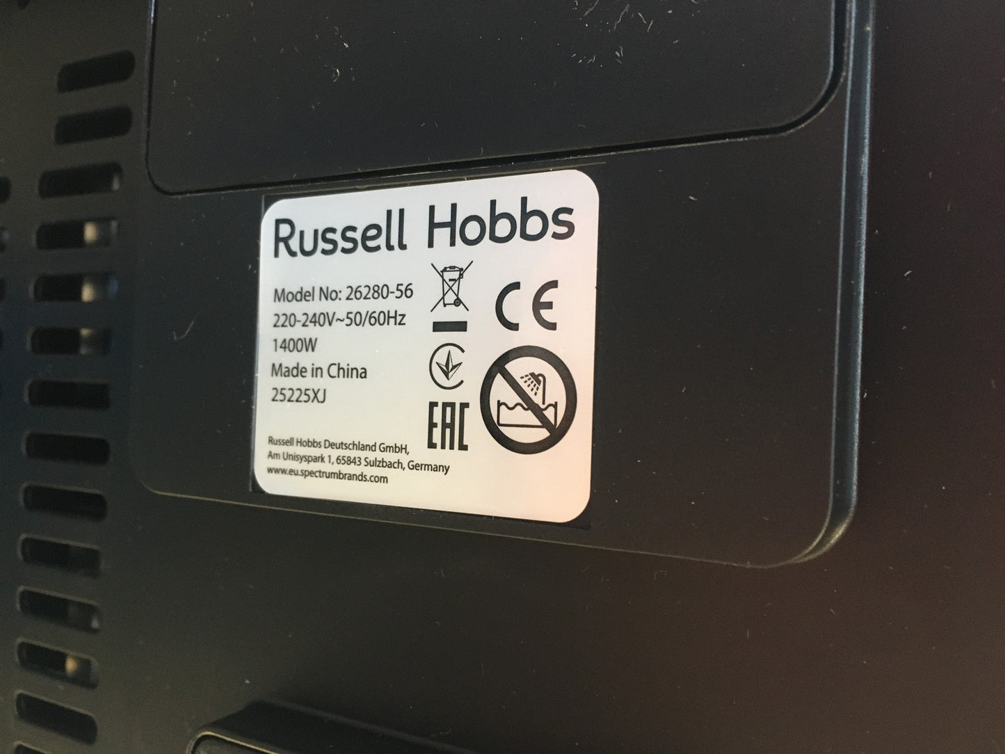 Russell Hobbs 26280-56 Raclette Grill 8 Personen, 1400W, I39463