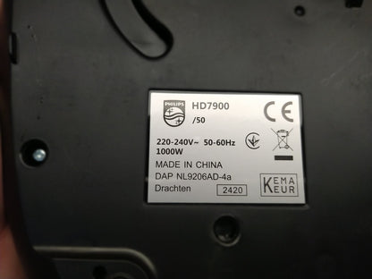 Philips HD7900/50 Filterkaffeemaschine, 1,25-L-Glaskanne, I36398