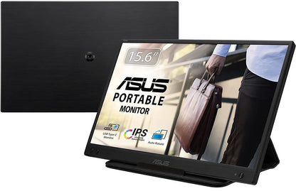 ASUS ZenScreen MB166C Monitor 15.6" FHD 1920x1080 USB-C IPS-Panel 60Hz schwarz