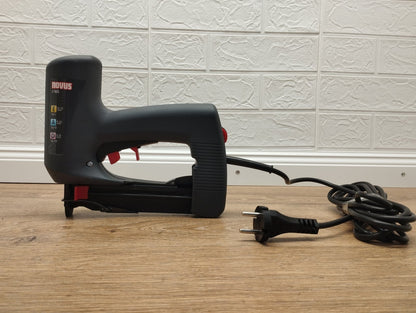 Novus Elektrotacker J-165, rückschlagarmer Universal-Tacker
