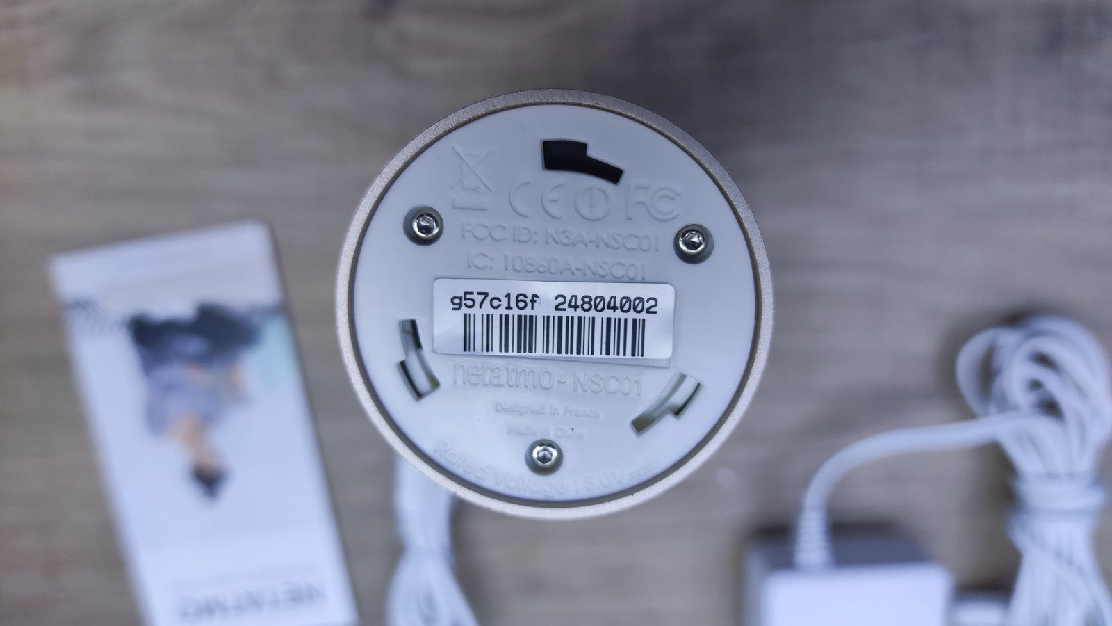Netatmo Welcome WLAN Kamera mit Gesichtserkennung NSC01, I36380