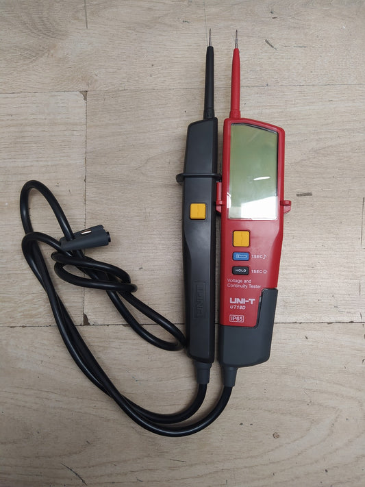 UNI-T UT18D Spannungstester und Durchgangsprüfer Wasserdicht, I38696