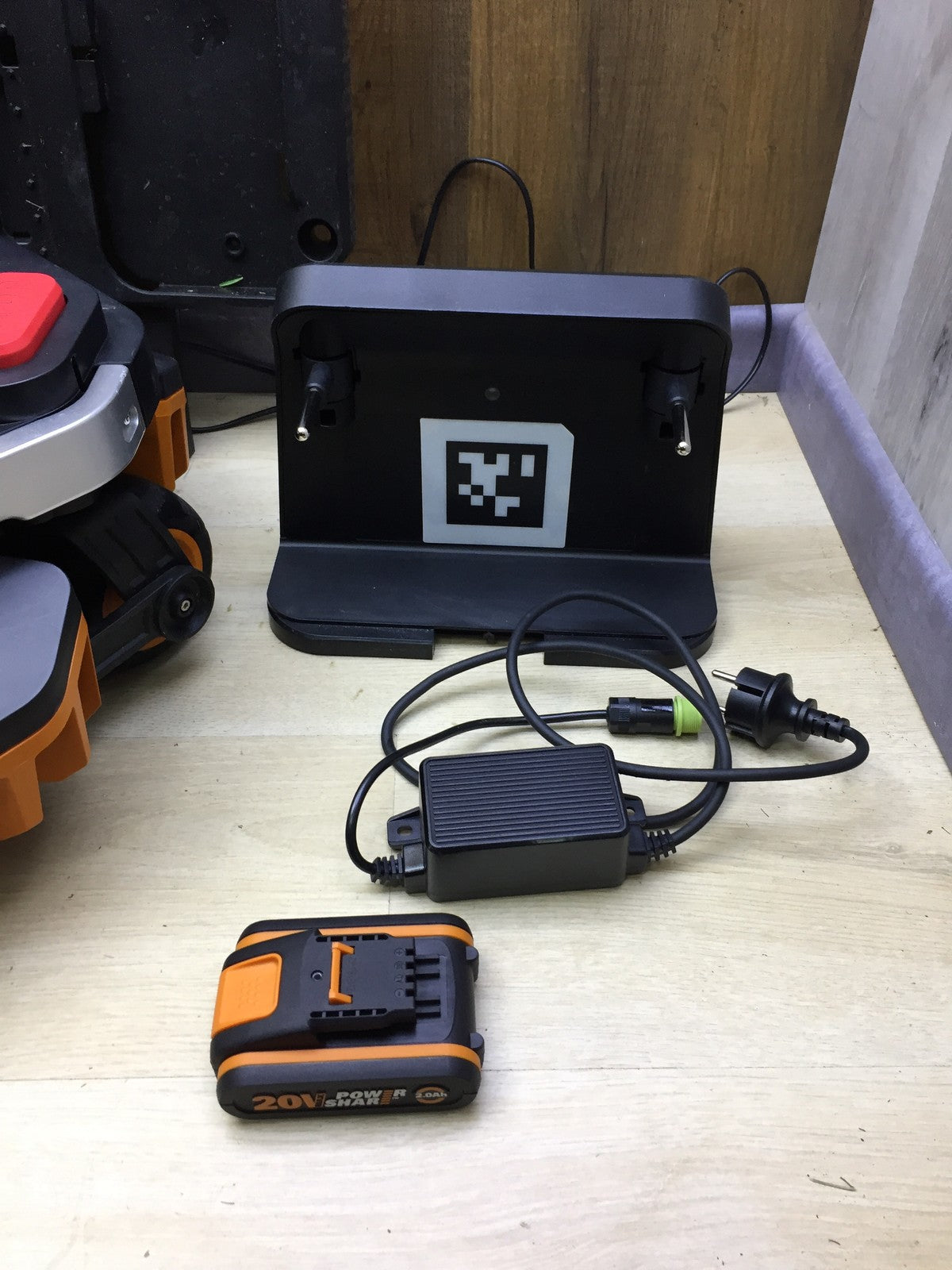 WORX Landroid Vision M550 Mähroboter ohne Begrenzungskabel WR205E, I33988