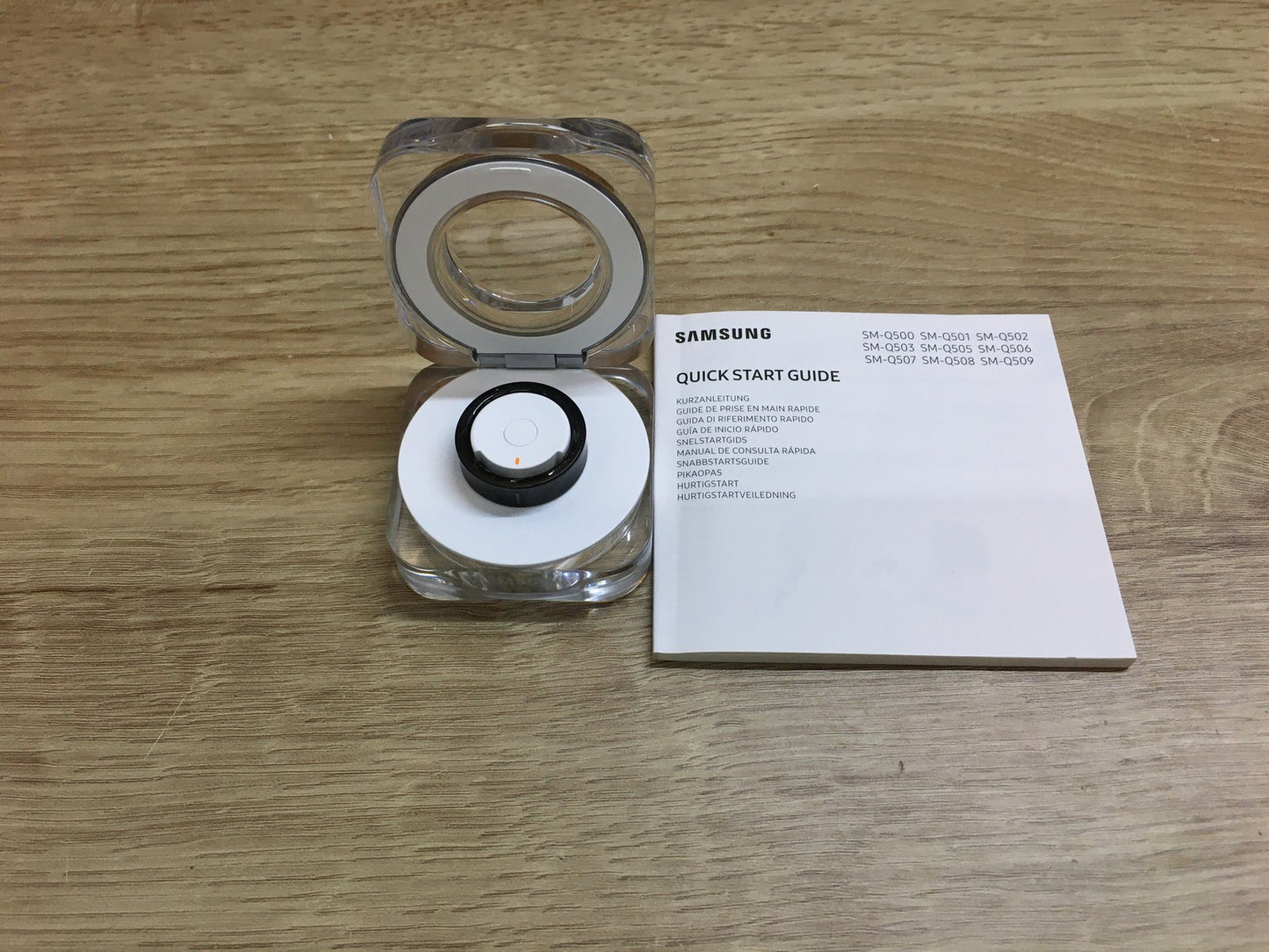 Samsung Galaxy Smart Ring Titanium black SM-Q509 Größe 9 (US) I39758