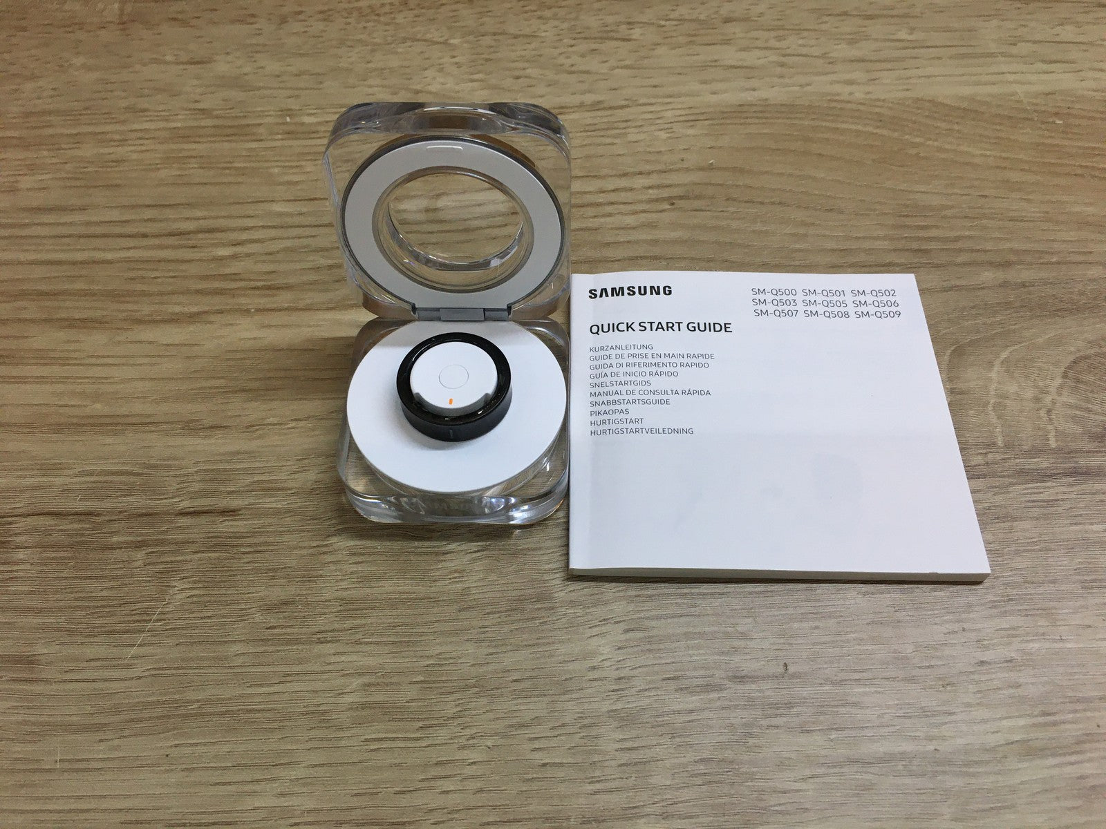 Samsung Galaxy Smart Ring Titanium black SM-Q509 Größe 9 (US) I39758