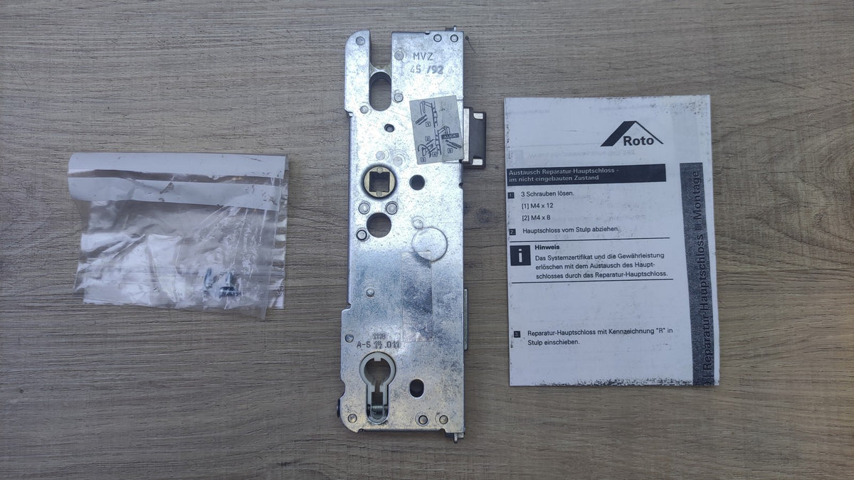Roto Reparaturschloss C500 4592P8, Silber, I40895