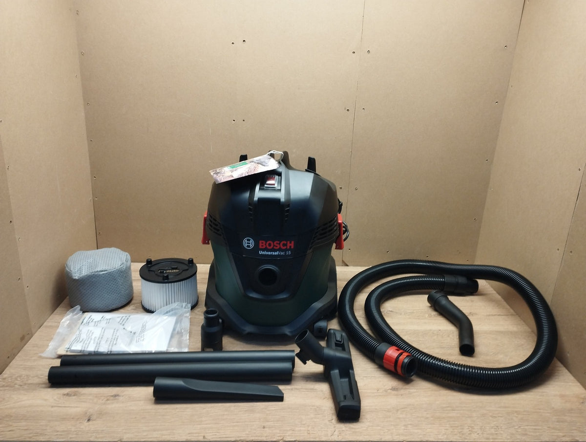 Bosch UniversalVac 15 Nass-/Trockensauger 06033D1100, I40769