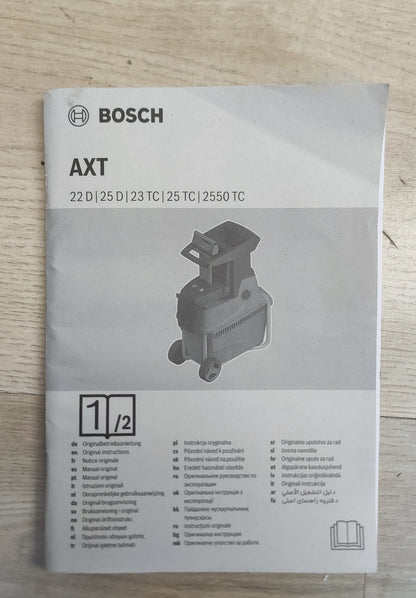 Bosch Elektro-Häcksler AXT 25 TC, 2.500 W, I38030
