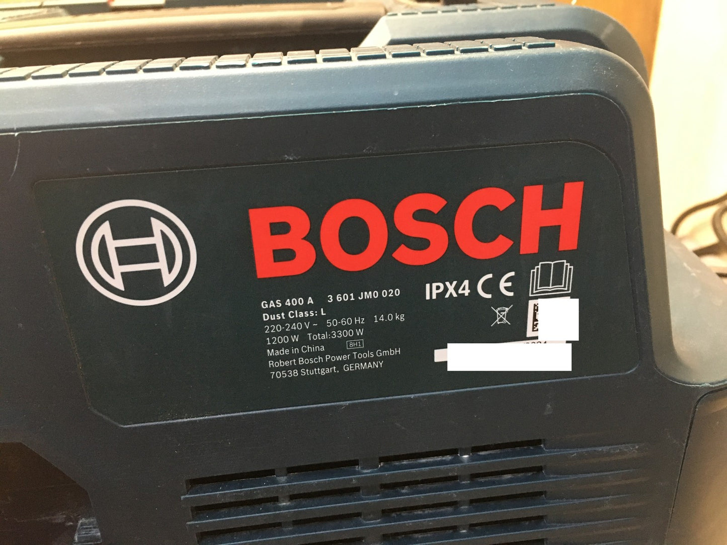 Bosch Professional Allessauger Gas 400 A, 1200 W, I39898