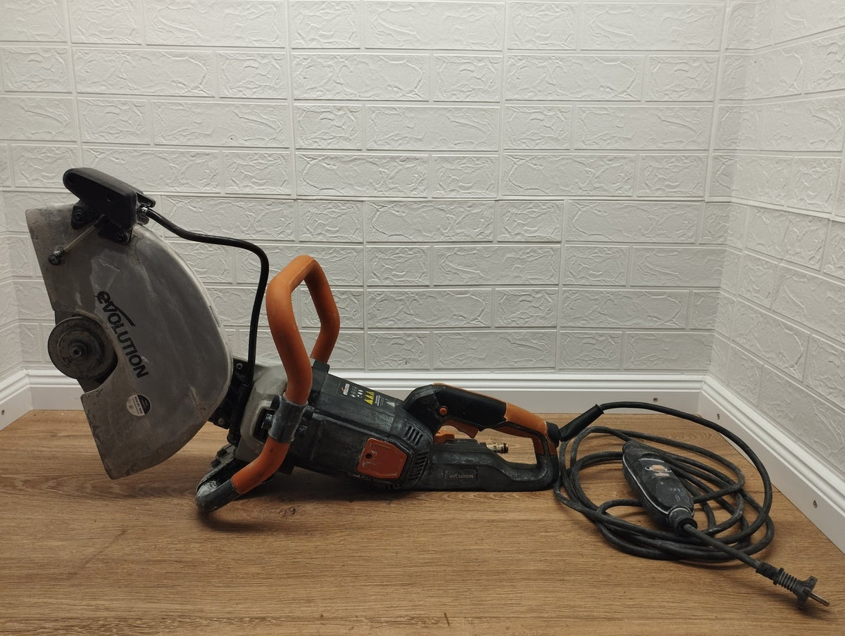 Evolution Power Tools R350 DCT Betonsäge, Elektrischer Trennschleifer 350mm