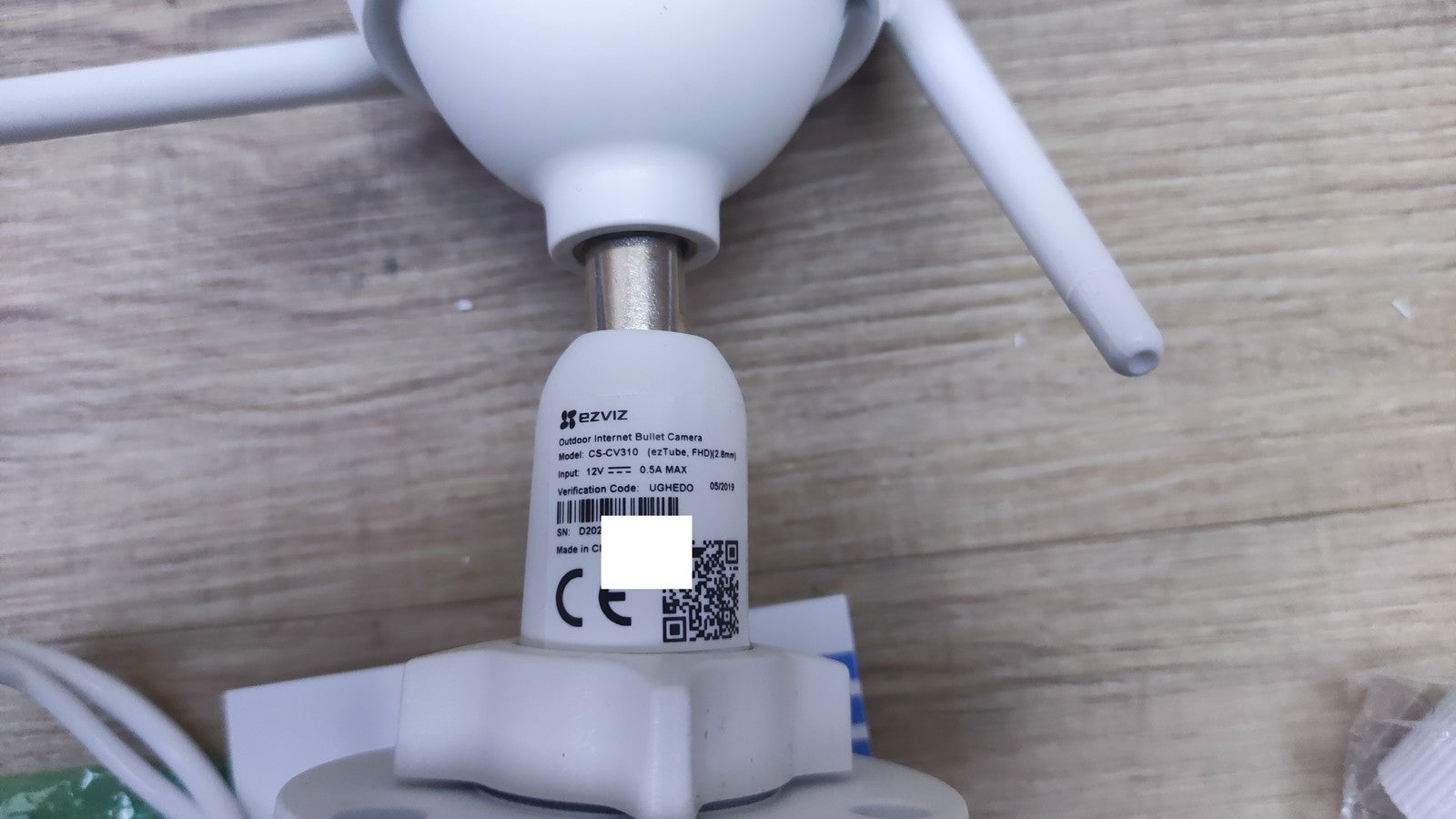 Ezviz ezTube 1080p Full-HD Kamera mit Nachtsicht WLAN CS-CV310, I36261