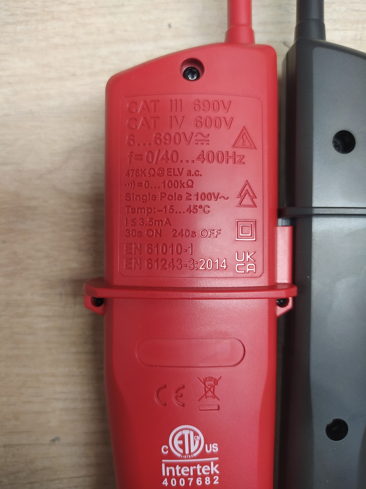 UNI-T UT18D Spannungstester und Durchgangsprüfer Wasserdicht, I38696