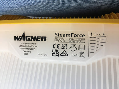 WAGNER SteamForce Plus Dampftapetenablöser, 2000 W, 230 V, I37915