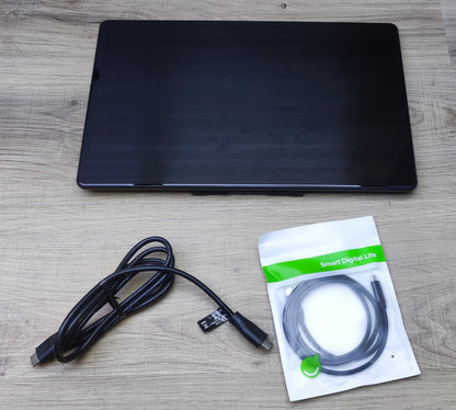 UPERFECT Tragbarer Monitor 15.6" 1920x1080 HDMI USB-C Lautsprecher