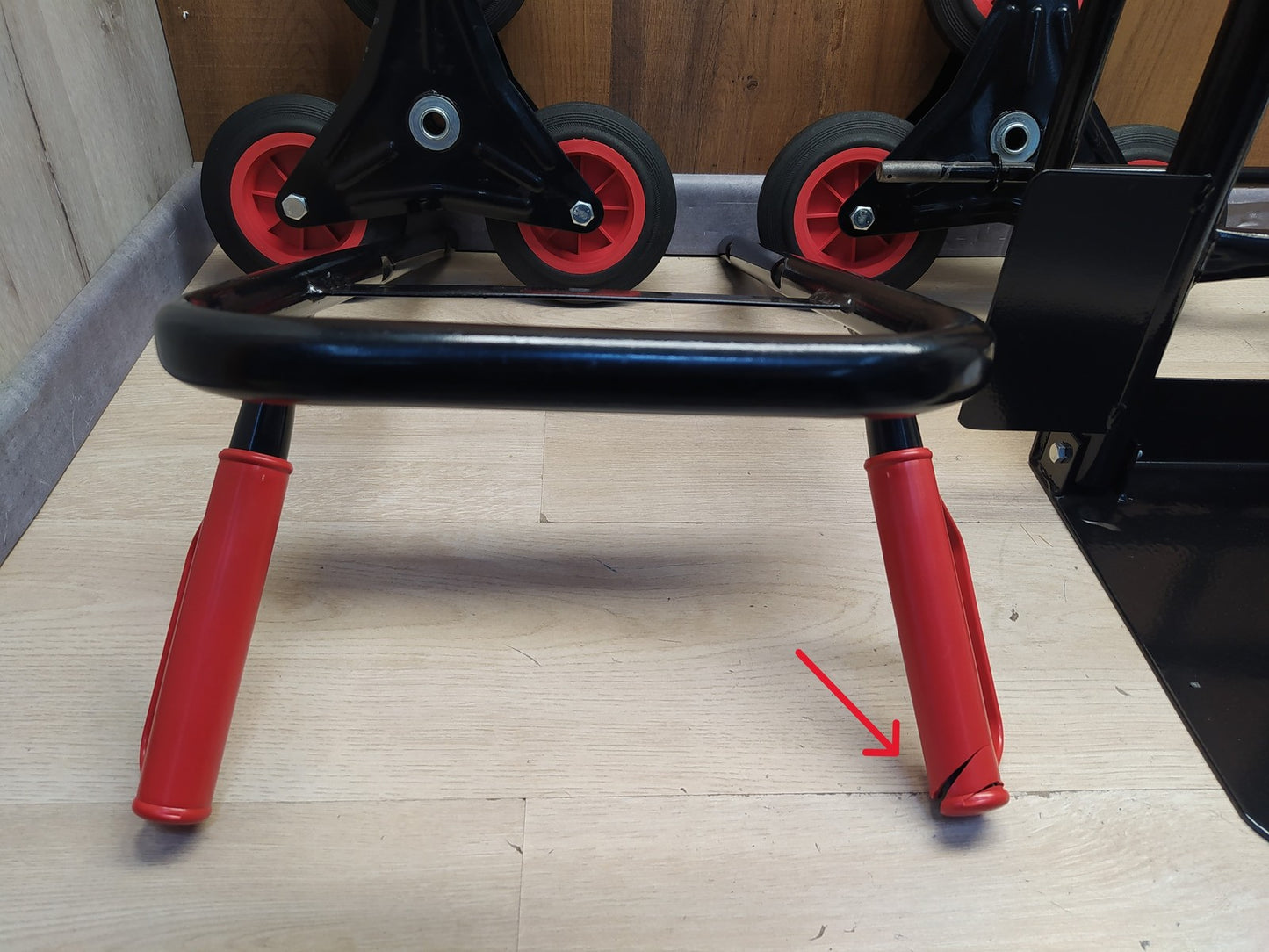 Relaxdays 10039232 Sackkarre Treppensteiger, klappbar, bis 200 kg, I37452