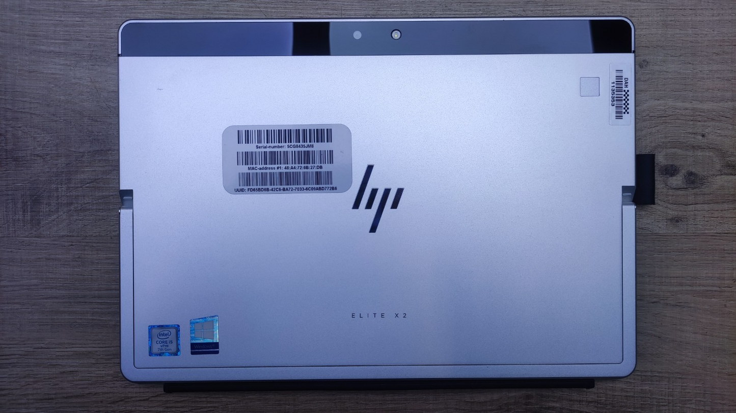 HP Elite X2 1012 G2 Tablet 2-in-1 Touch 12.3" 2736x1824 i5-7300U 8GB 256GB WiFi