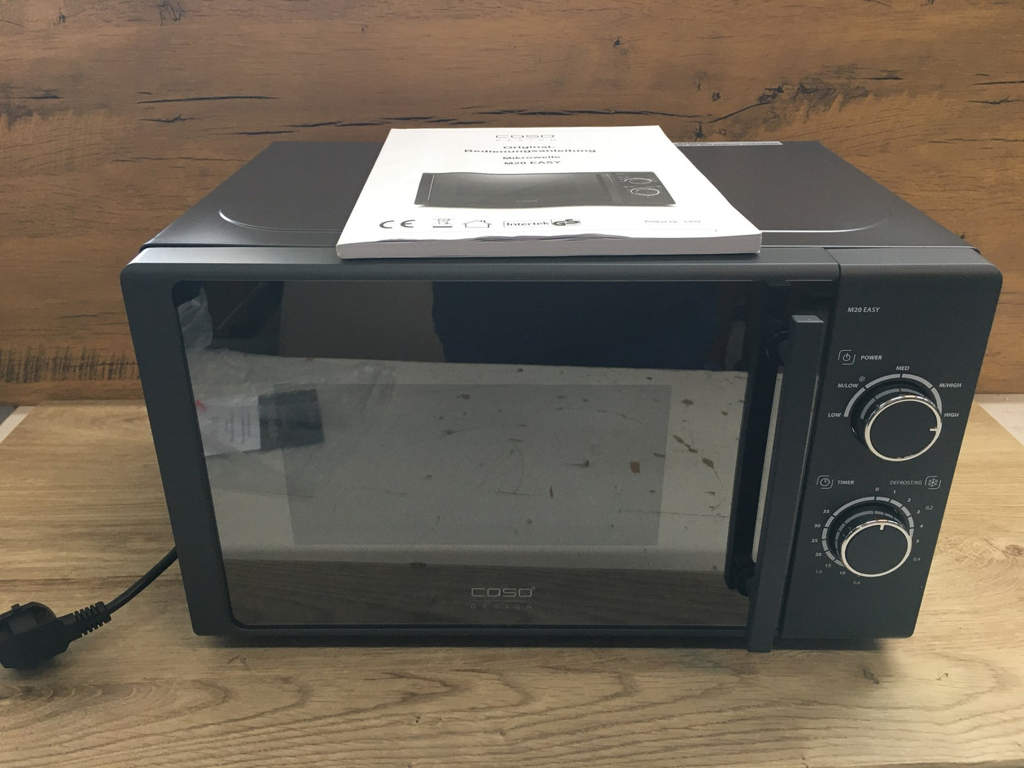 CASO M20 EASY Mikrowelle (3309), 20L, 700W, 25,5cm, I39520