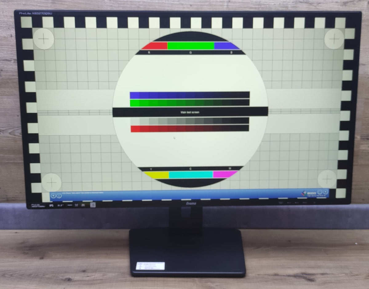 iiyama ProLite XB3270QSU-B1 Monitor 31.5" WQHD 2560x1440 IPS Adaptive Sync 100Hz
