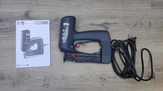 Novus Elektrotacker J-165, rückschlagarmer Universal-Tacker