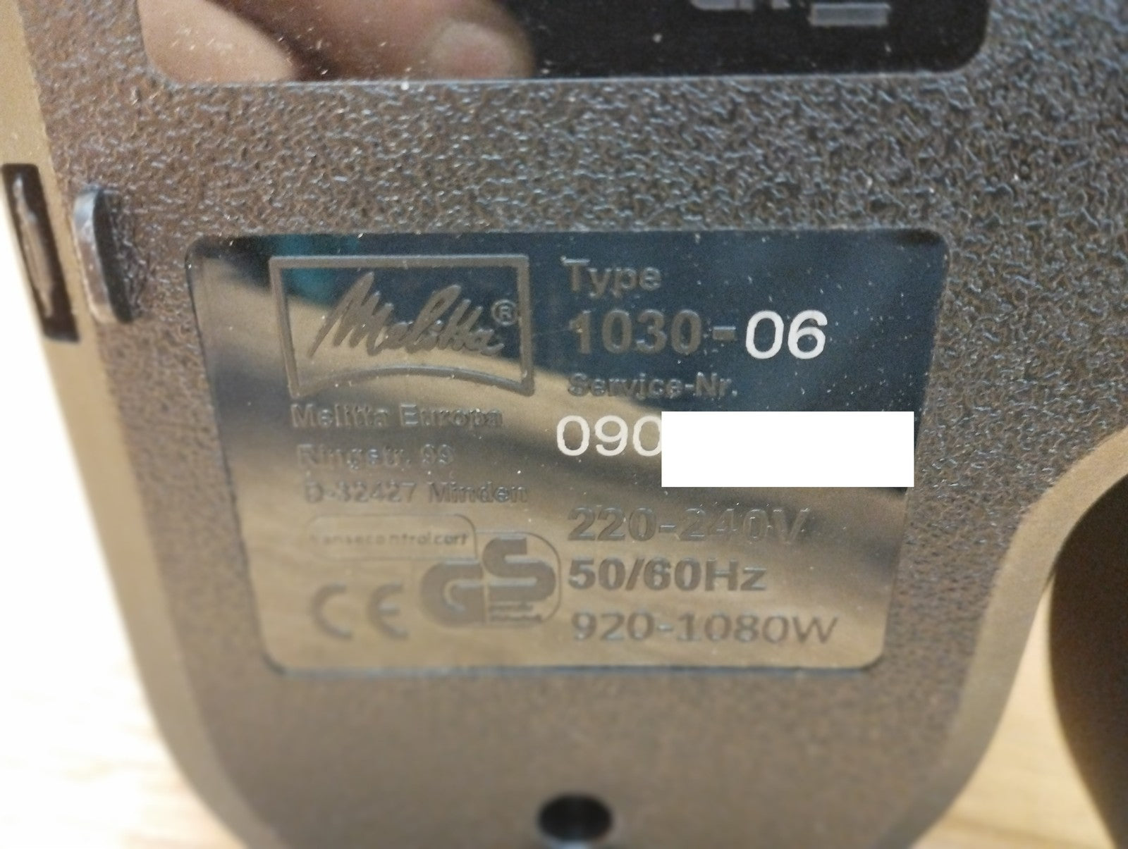 Melitta AromaFresh X Filterkaffeemaschine 1030-06, Schwarz, I39501