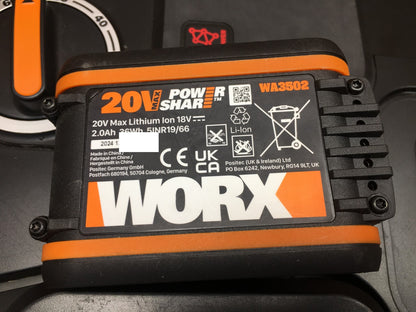 WORX Landroid Vision S250 Mähroboter ohne Begrenzungskabel WR202E, I39305